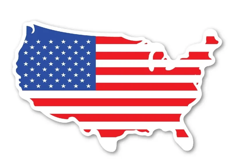 Флаг-карта США